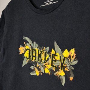 Oakley Floral Print Center Logo Tee